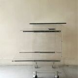 Desk in plexiglass by David Lange for Roche Bobois, design 1970.