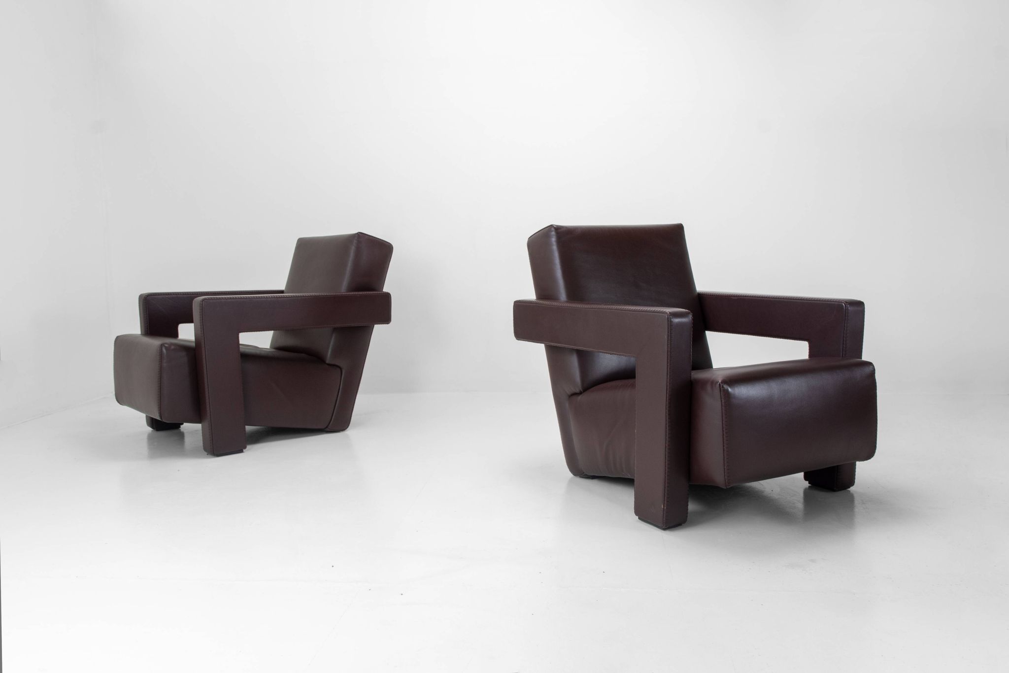 Set of 2 Utrecht armchairs Cassina – Gerrit Rietveld (1935)