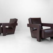 Set of 2 Utrecht armchairs Cassina – Gerrit Rietveld (1935)