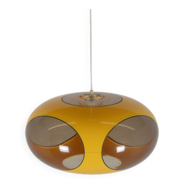 Space age UFO pendant lamp 'Bug Eye' by Massive, 1970s