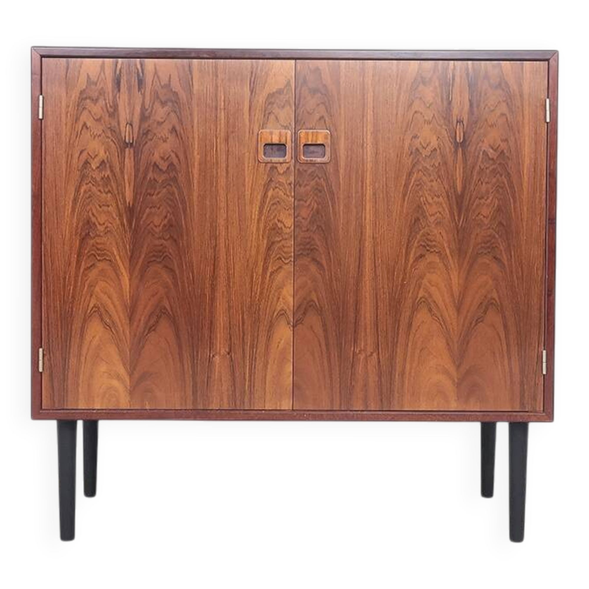 Danish design rosewood wardrobe with 2 doors, 1960s