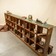 Meuble de Métier atelier tri postal ancien 1930s