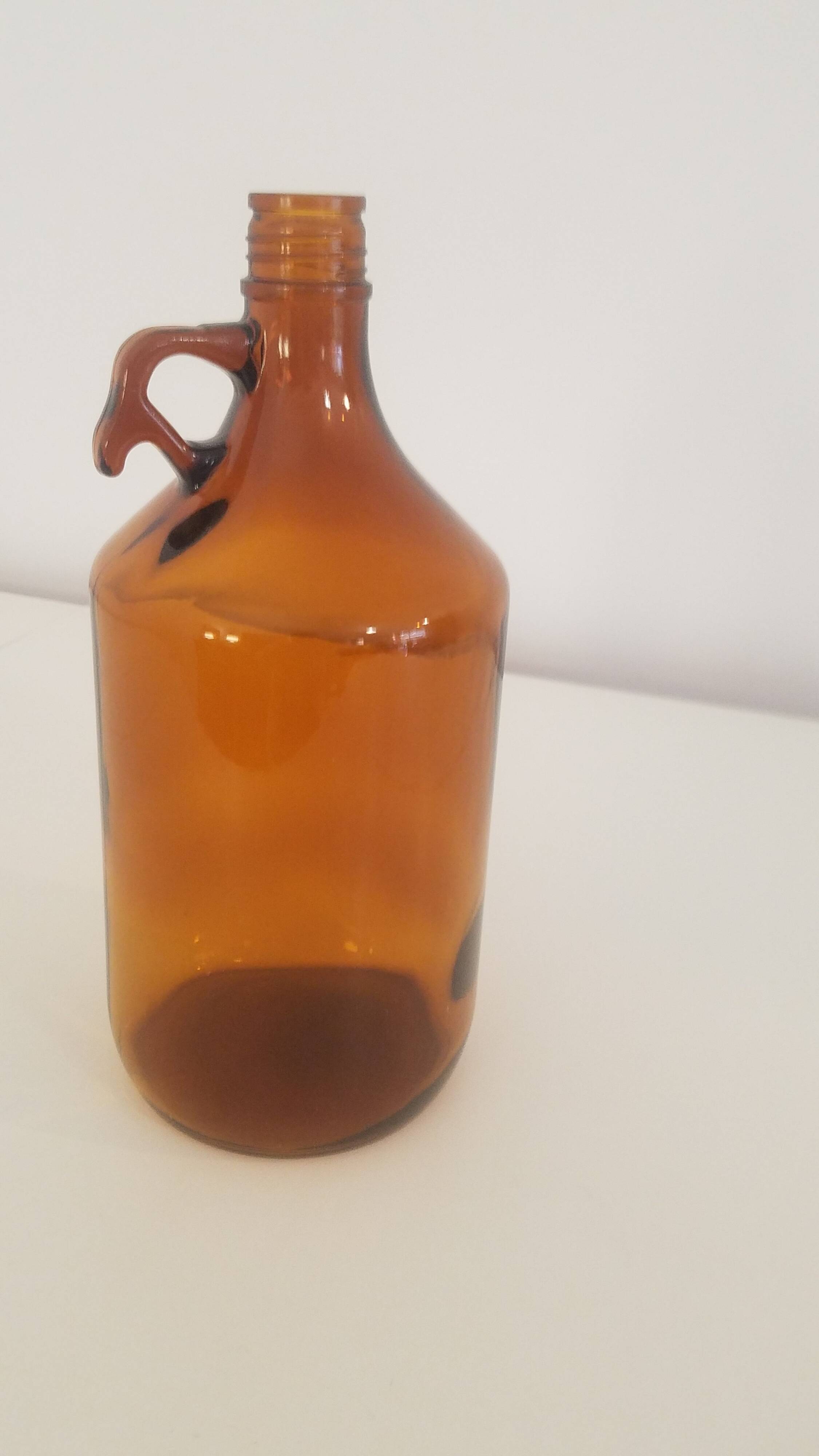 Vintage amber carboy