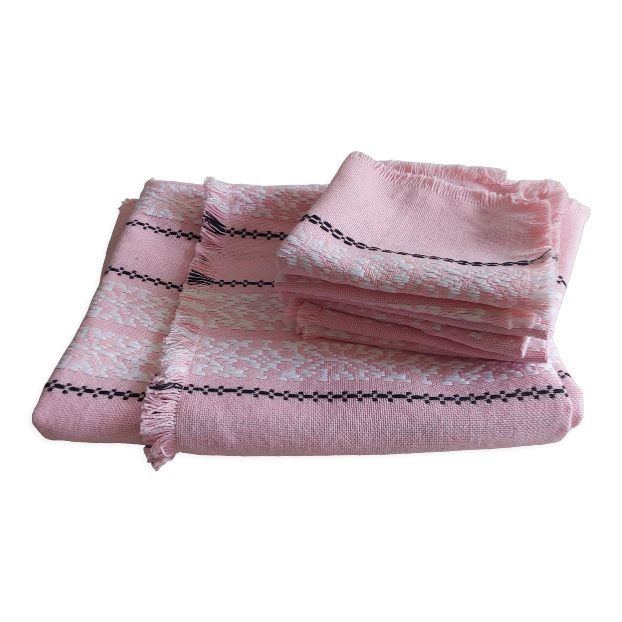 Tablecloth and six napkins