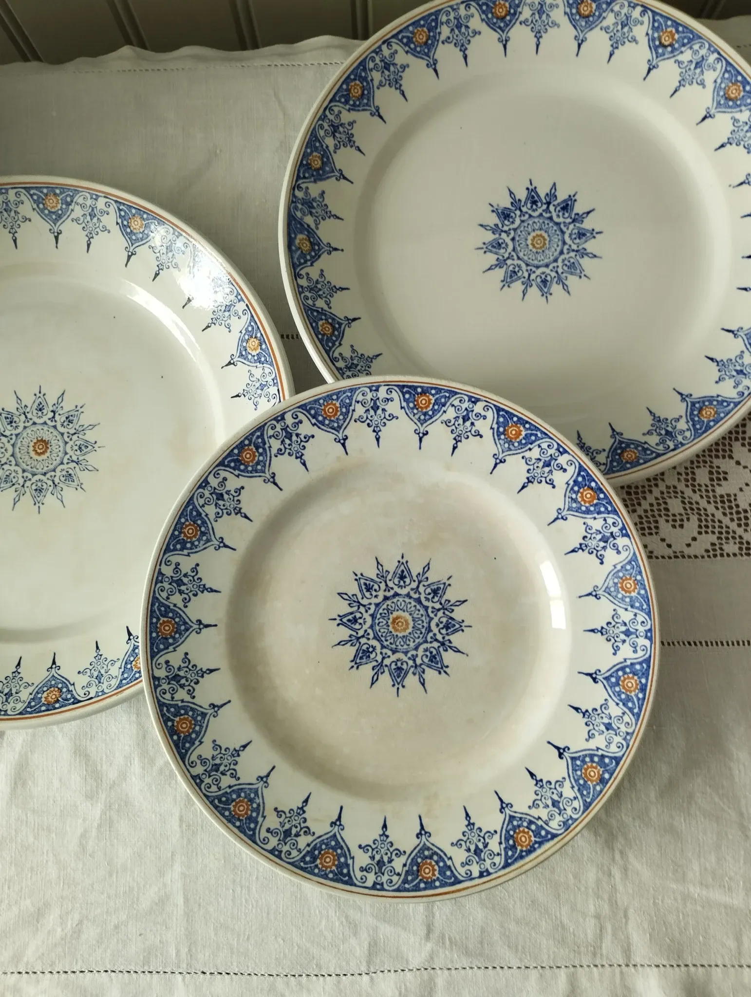 Lot de 3 plats Saint-Amand « 6014 »