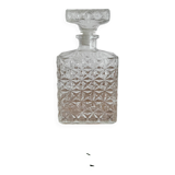 Transparent whisky carafe