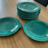 Assiettes poisson vintage