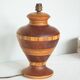 Wooden lamp base