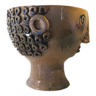 Ceramic vase , signed. Netherlands, 1995
