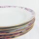 Set of 5 deep plates in Limoges porcelain Bhl