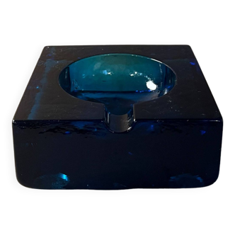 Blue ashtray