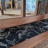 Vintage light wood display case
