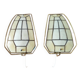 Pair of vintage Targetti wall lights