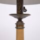 Large Metal Classical Greek Colum Table Lamp 1970 USA