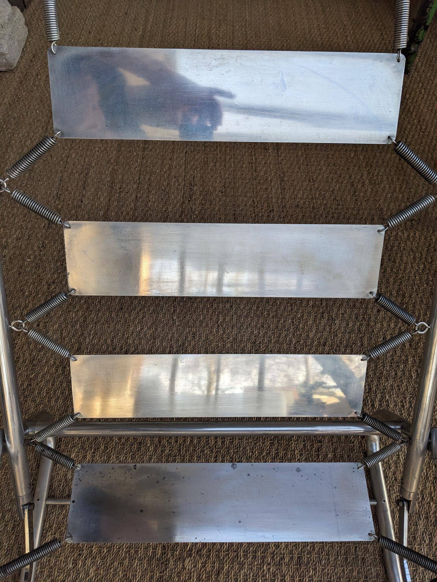 Modernist armchair by F. CARUELLE