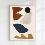 Abstract art prints. (50x70cm).
