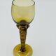 Lot de 5 verres à vin Roemer ambrés
