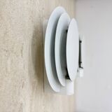 Set of 2 Lumiance round wall lamps ‘Planeta’ 1970s
