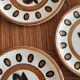 Set of 4 Kimono Boch plates