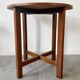 Vintage Round Side Table 1930s Art Deco