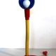 Memphis style desk or bedside lamp