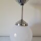 Opaline ball ceiling lamp