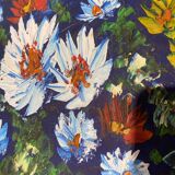 Canvas painting painted with a knife