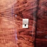 Armoire et Table de Chevet en Bois Laqué vintage - Ateliers Jacquelin