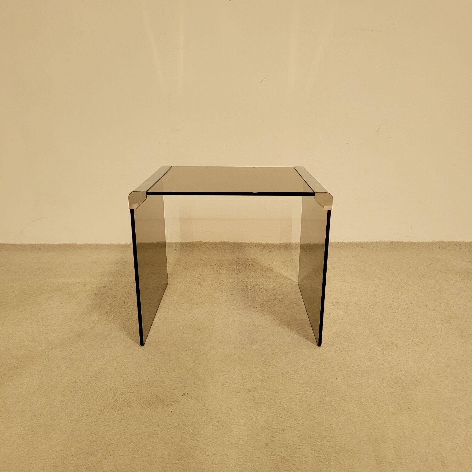 Glass coffee table by Pierangelo Gallotti for Gallotti and Radice, circa 1970