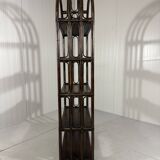 Large dark rattan rack display 1970’s