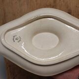 Longchamp sauce boat and saucer