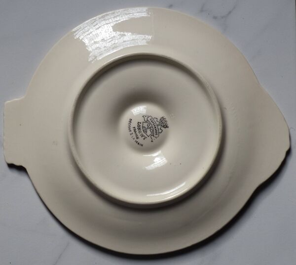 6 assiettes à huîtres de londwy, modèle copenhague