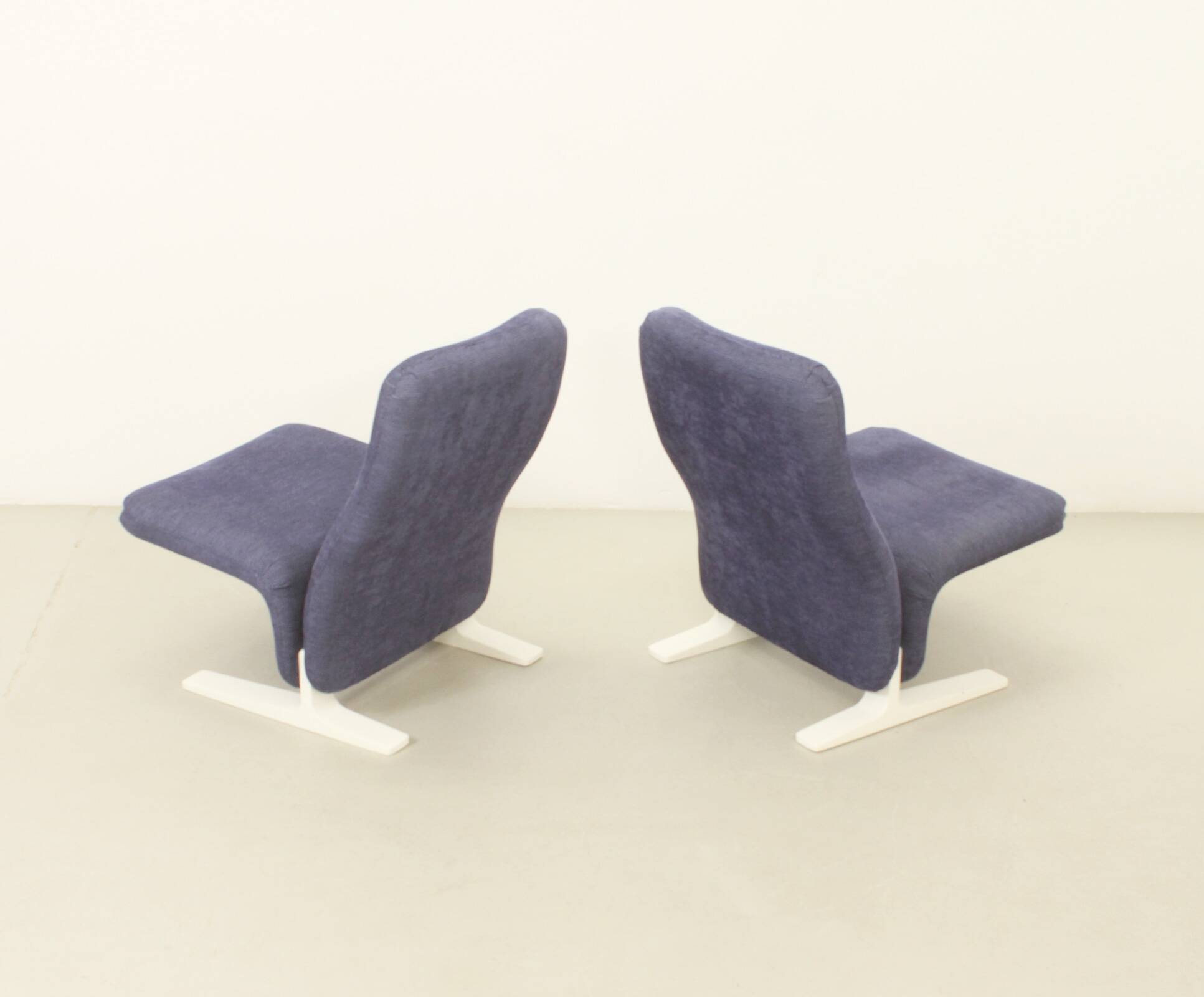 Pair of Concorde armchairs by Pierre Paulin for Artifort, 1966
