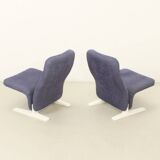Pair of Concorde armchairs by Pierre Paulin for Artifort, 1966