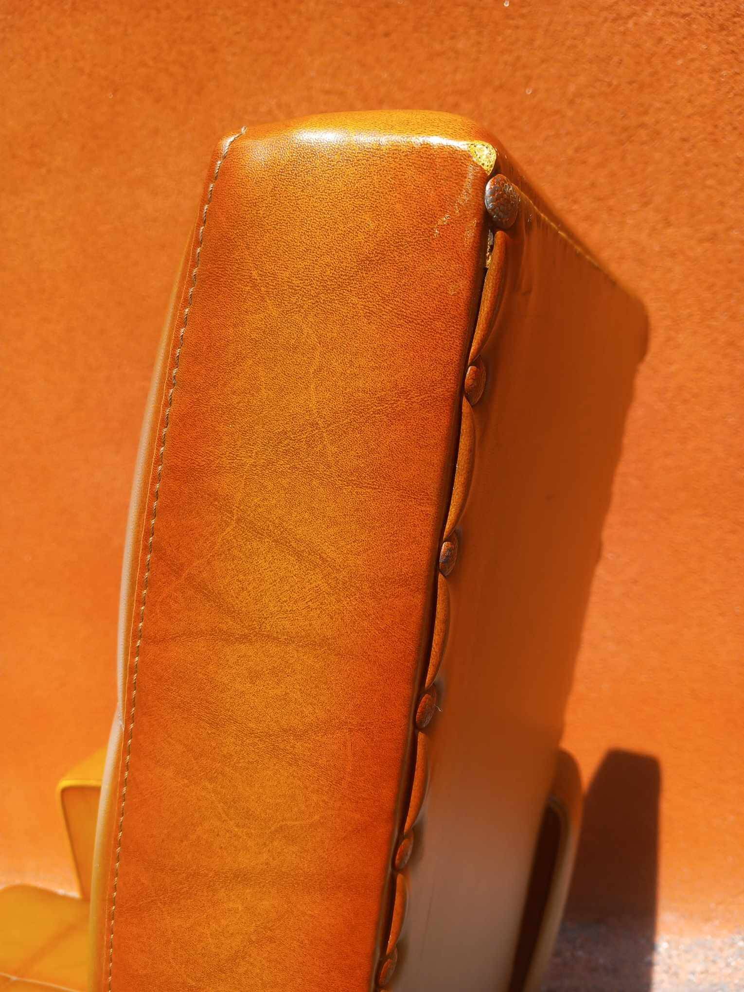 60's compass foot armchair