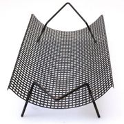 Mid-Century Modern Folded Metal Fruit Tray in the Style of Mathieu Matégot