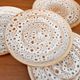 Set 4 flat plates Falcon vintage Niderviller special Pancakes