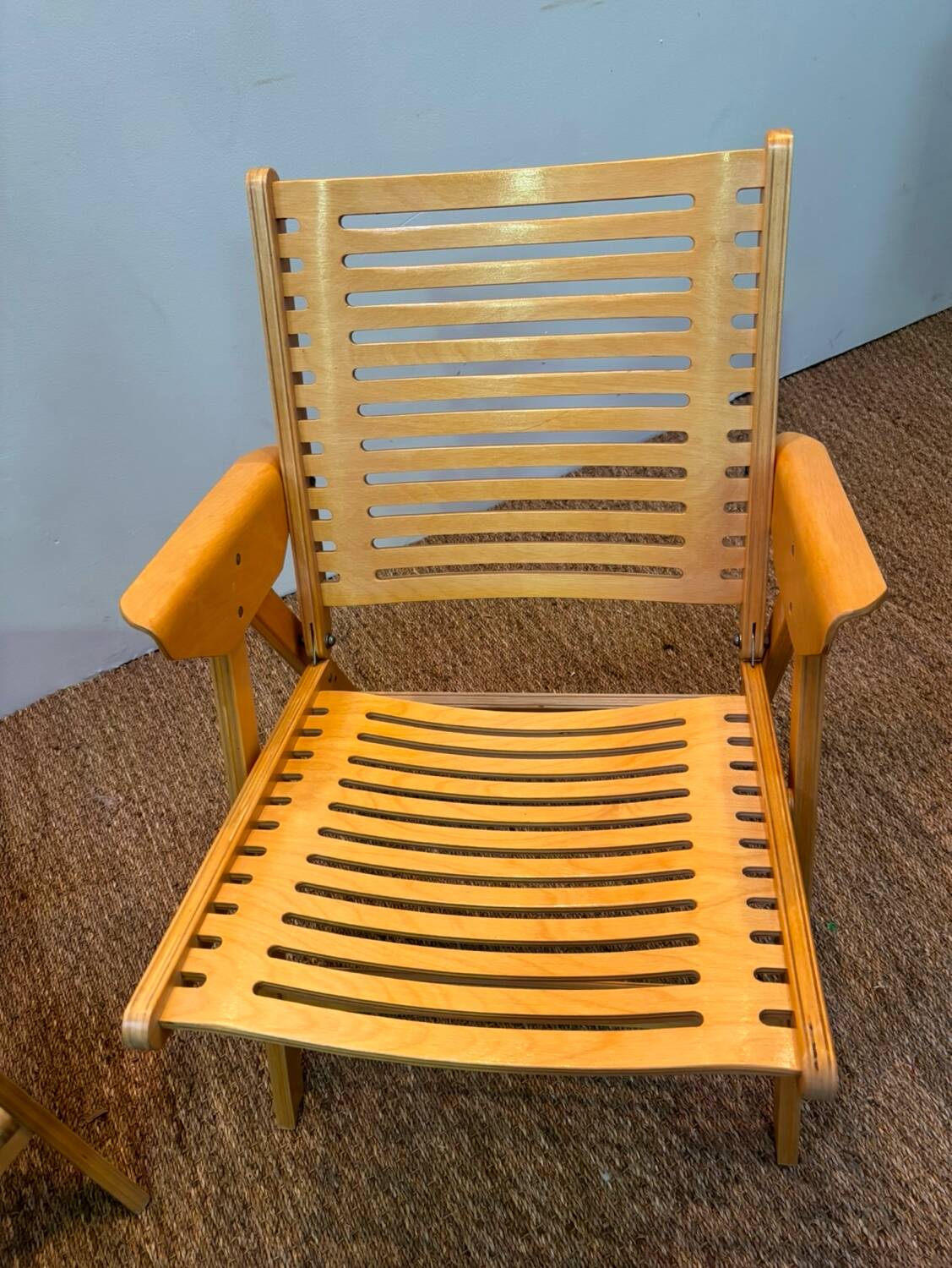 Pair of Niko Kralj folding armchairs