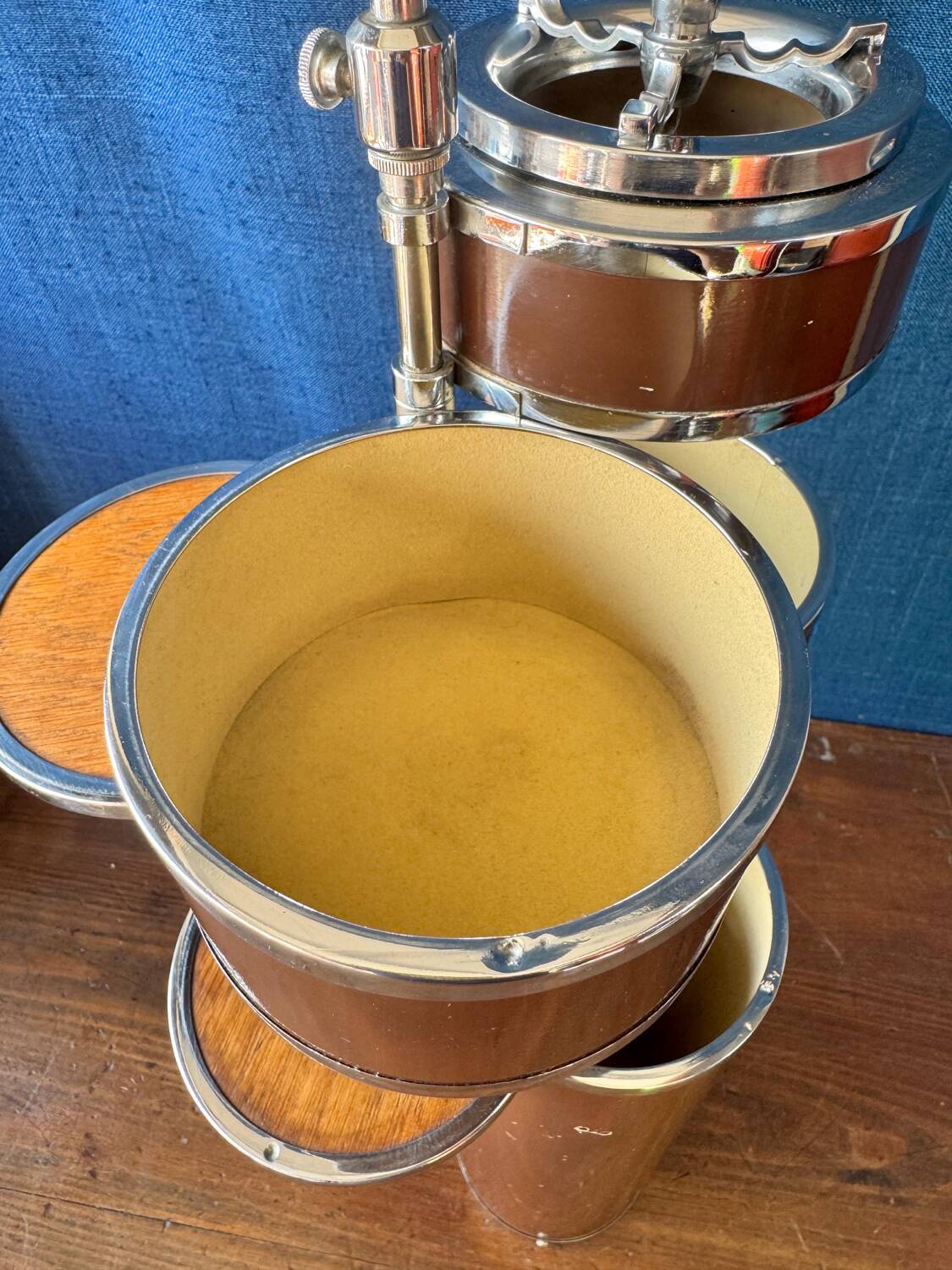 Soveno column ashtray, 60s-70s