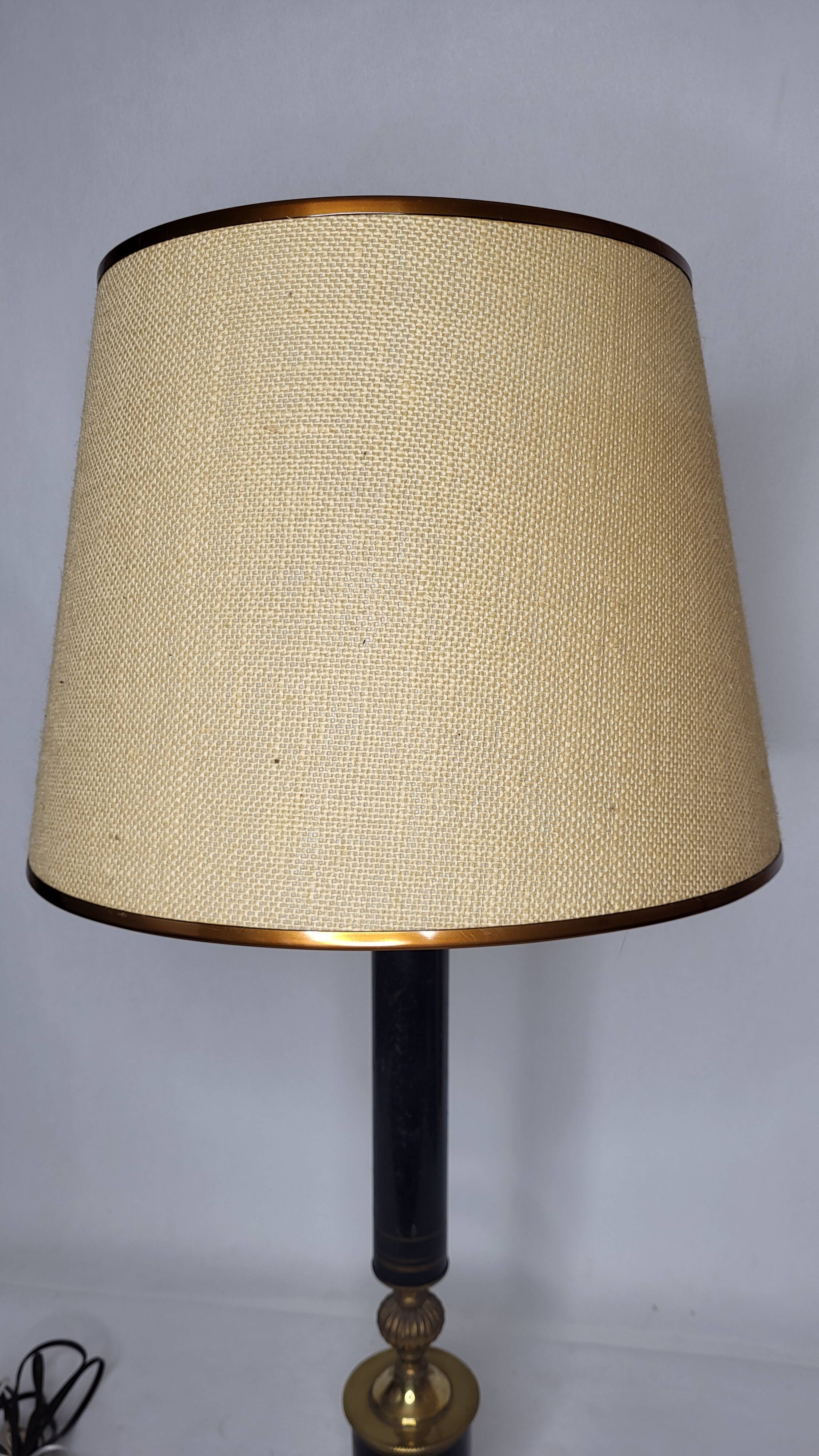 Lampe colonne de style Carcel, Empire