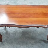 Table basse ancienne rustique en bois