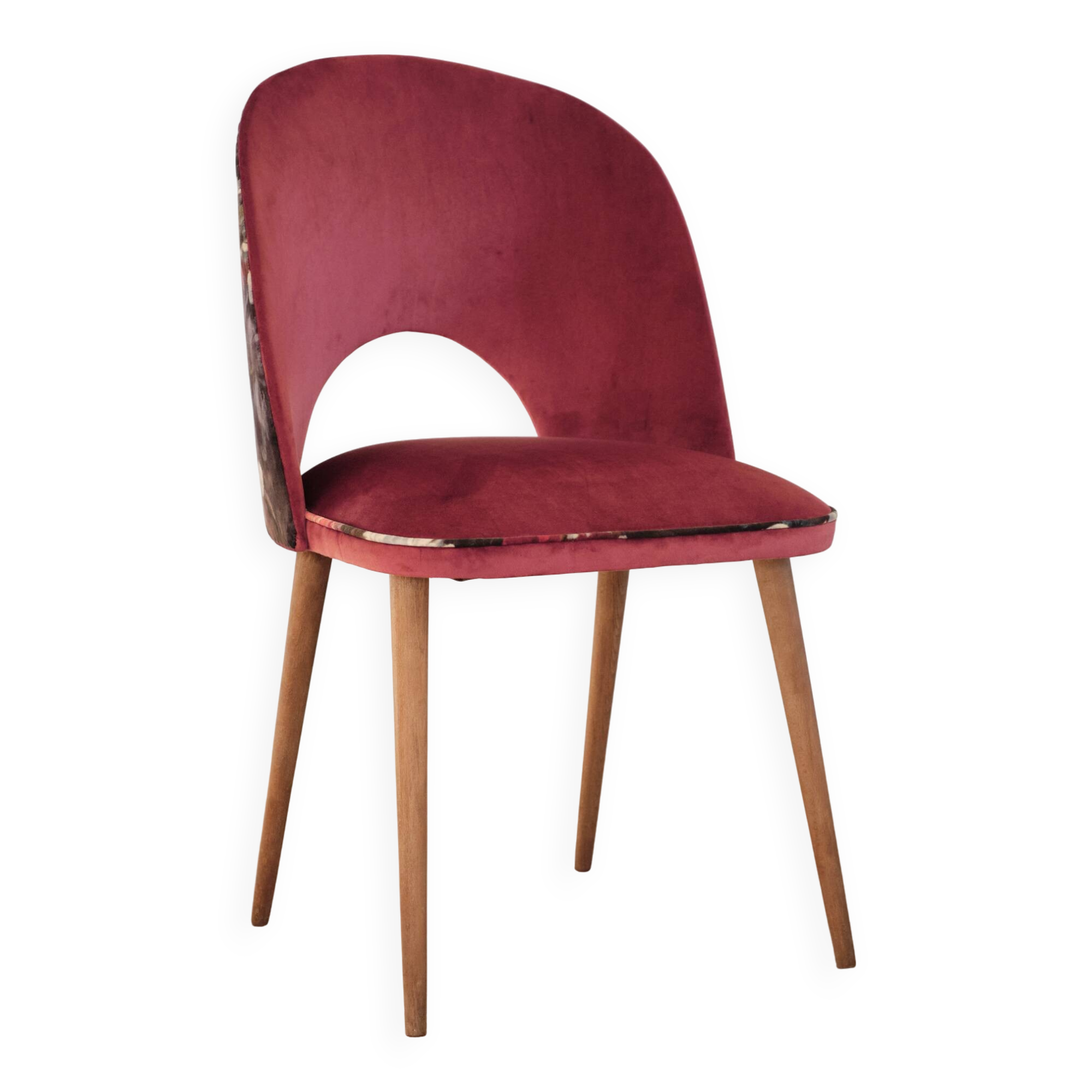Restored vintage cocktail chair