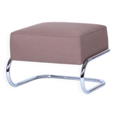 Tabouret Bauhaus en chrome et acier par Robert Slezák, tchèque, années 1930.
