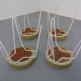 Mid-Century Hairpin Stools, 1960s, Set of 4