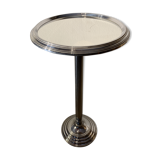 Chrome end table