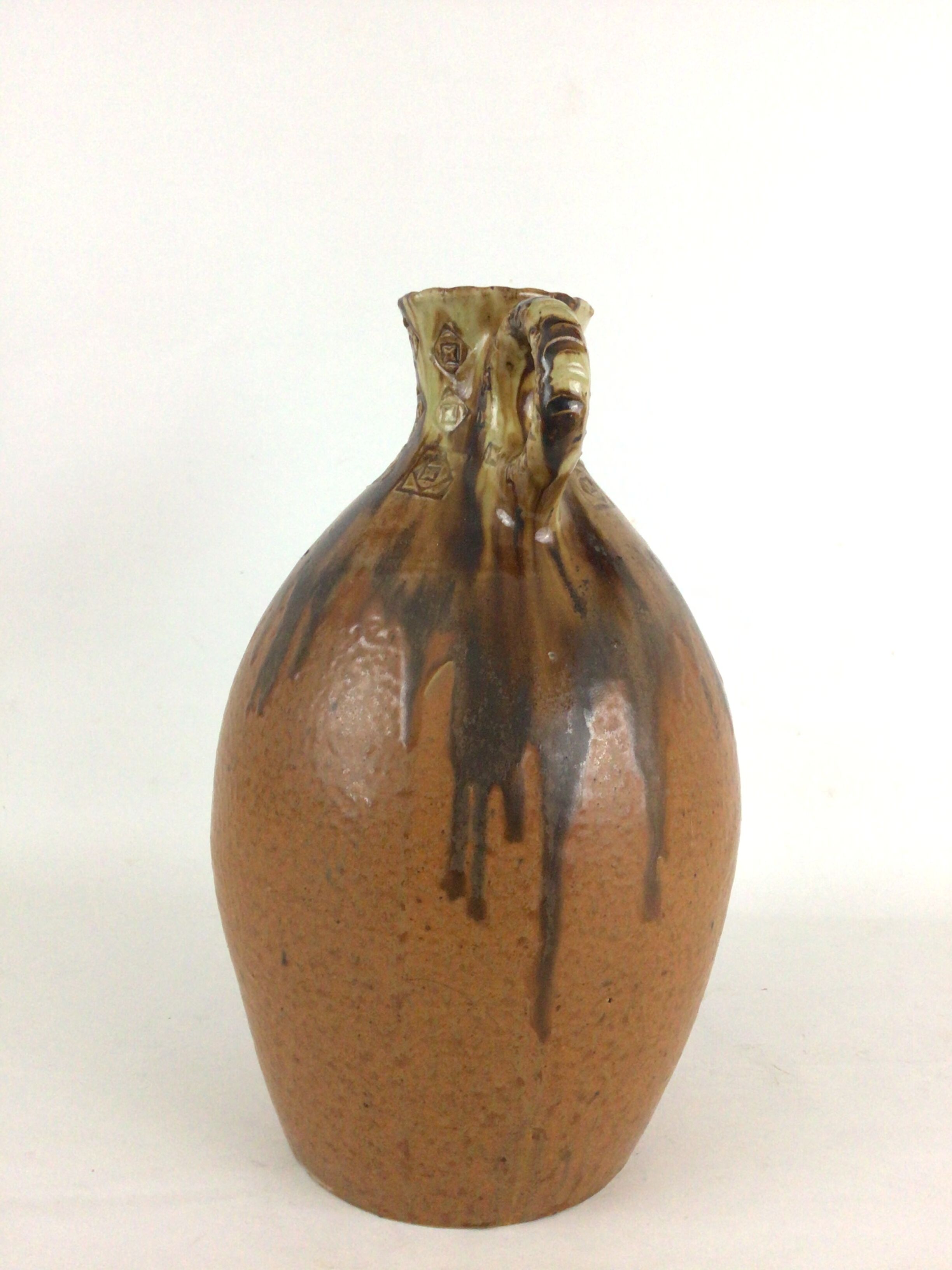 Sandstone vase by Talbot La Borne