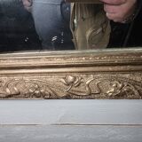 Napoleon III gilded mirror