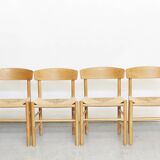 Børge Mogensen J 39 "Shaker Chair" for FDB Møbler, 1947 I Set of Four