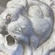 Lion head for fountain