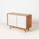 1 of 2 Jiri Jiroutek sideboard with sliding door, Czechoslovakia, 1960s